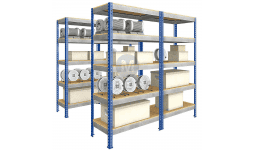 Estanteria de angulo ranurado - Maesa Servicios Logísticos