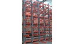 Estanterias para cargas largas: barras, perfiles, maderas, tubos  - Maesa Servicios Logísticos