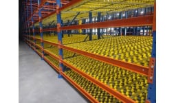 Sistema de almacenaje por desplazamiento de la carga por gravedad - Maesa Servicios Logísticos