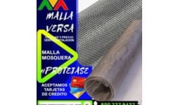 Mallas plasticas tipo mosquitero - Cercas y Mallas Versátiles