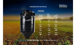 Biodigestores de polietileno Rotoplas
