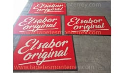 Tapetes publicitarios - Tapetes Monterrey