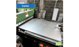 Nivelacion y corte de rollos de metal - Perfiles y Materiales Anáhuac