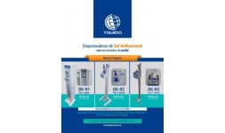 Dispensador de gel antibacterial tipo pedal - Equipos y Refrigeración Toledo de México