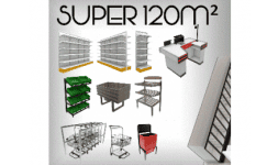 Mobiliario para supermercados - HJ Exhibi Muebles