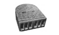 Coladeras de fierro de banqueta en fierro fundido