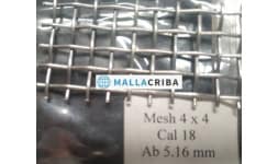 Alambres inoxidables - Malla Criba