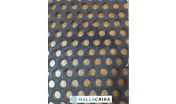 Laminas perforadas de acero - Malla Criba