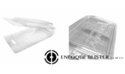 Clamshell abierto - Enfoque Blister