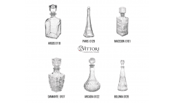 Licoreras de vidrio - Grupo Mittori