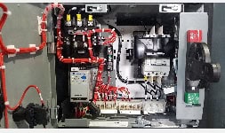 Arrancadores a tensión plena en silleta para CCM