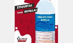 Etiquetas en rollo para el embotellado de agua - NOVA Prime