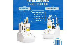 Tituladores coulombimetricos Karl Fischer