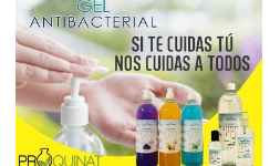 Desinfectante en gel - Productos Químicos y Naturistas PROQUINAT