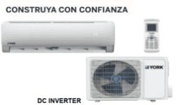 Minisplits Tipo Muro - Inverter YHKE12ZX6AXBORX 