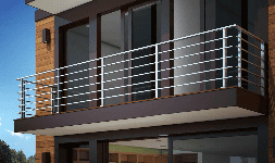 Barandales de aluminio para exteriores Línea Euroven