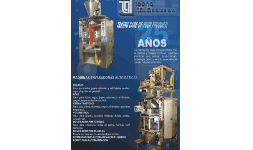 Maquinas envasadoras automáticas