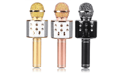 Micrófonos inalámbricos Bluetooth para karaoke WS 858 