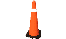 Traficonos de 45, 71 y 91 cms.