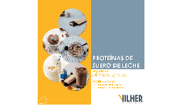 Proteina concentrada de suero de leche 80% - Empresas Vilher
