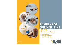 Proteinas lacteas para panificacion - Empresas Vilher