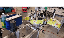 Etiquetadora automatica - Industrial Automation System