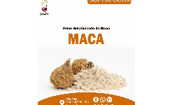 Maca (lepidium mayenii) - Graneles y Derivados Industriales S.A.C. Graderi