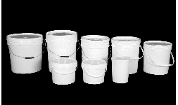 Cubetas de plastico de varias capacidades - Novatec Pagani