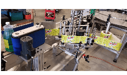 Etiquetadoras para envases cilindricos - Industrial Automation System