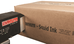 Codificacion industrial en carton automitazada Solopilot Squidink