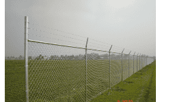 Malla ciclonica plastificada / pvc - Alambrados Protecmalla