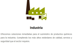 Productos quimicos para la industria en general