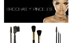 Brochas para cosmeticos y pinceles