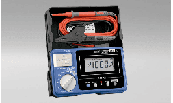 Medidores de voltaje de Aislamiento Analogico Digital de 5 rangos, 1000V 4G Ohms