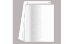 Bolsa con fuelle lateral expandibles con sellado termico