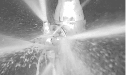 Dispositivos de limpieza de tanques con cabezales rotativos TJ40G Burst