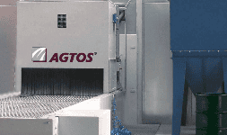 Granalladoras con transportador de malla de alambre - Agtos GmbH
