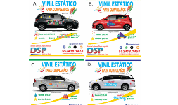 Vinil Impreso con Calidad Fotográfica Estático para Cumpleaños