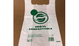 Bolsas de camiseta de alta densidad para empaque de productos
