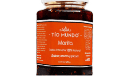 Salsa de Chile Morita con Ajo y Cacahuate Artesanal 100% Natural (9 Oz)