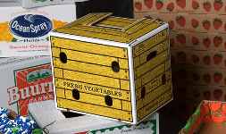 Cajas de cartón corrugado para frutas