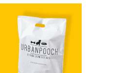 Bolsa de Plástico Tipo Boutique Impresa Personalizada