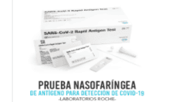 Prueba rapida de antigeno covid-19 Nasofaringea