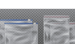 Bolsas de vacio pouch con zipper, hanf hole y tear notch Fg Plastibolsas