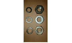 Maquinado de tuercas y galvanizado en acero inoxidable