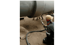 Limpiezas Industriales con Chorro de Arena Sand blast 