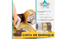 Cinta transparente de empaque 48x150