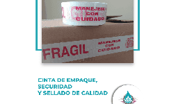 Cintas adhesivas personalizadas para empaque impresas