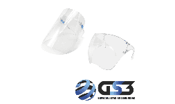 Caretas de petg para escuelas hospitales unitalla GS3