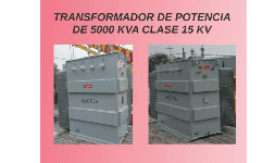 Transformadores de potencia de 5000 KVA Marca US